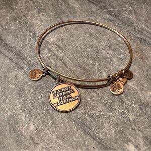 Alex and Ani Bracelet ~ It’s Not a Sprint It’s a Marathon Charm Bracelet